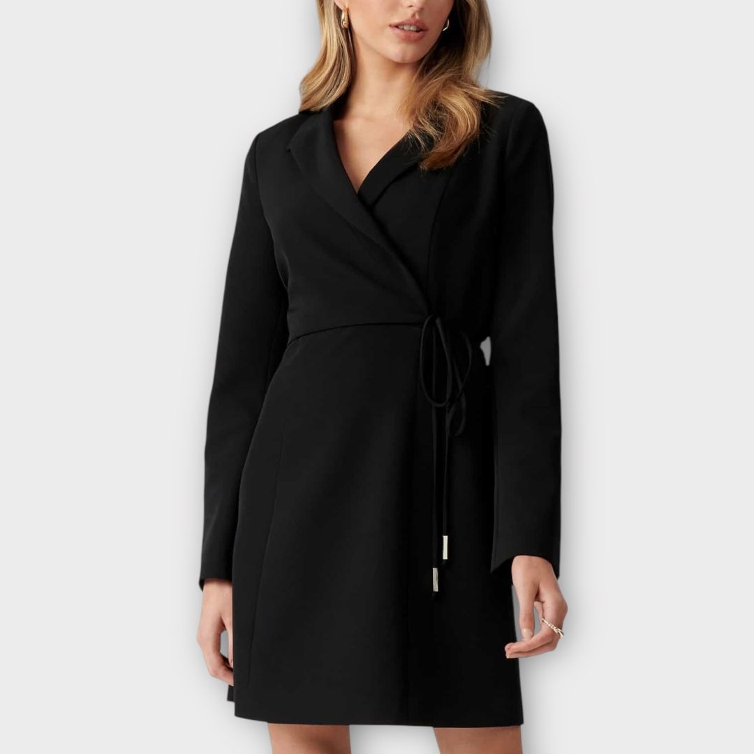 Forever New Aviva Wrap Blazer Dress - 10
