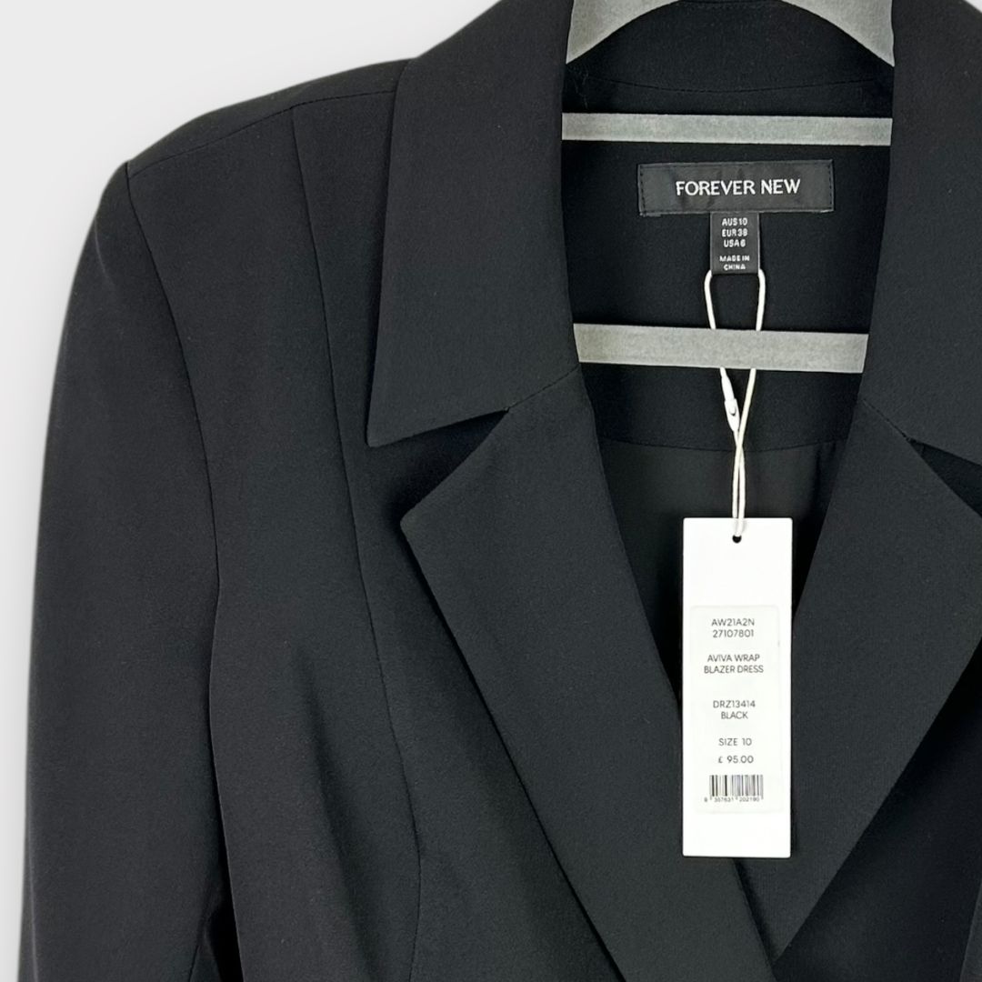 Forever New Aviva Wrap Blazer Dress - 10