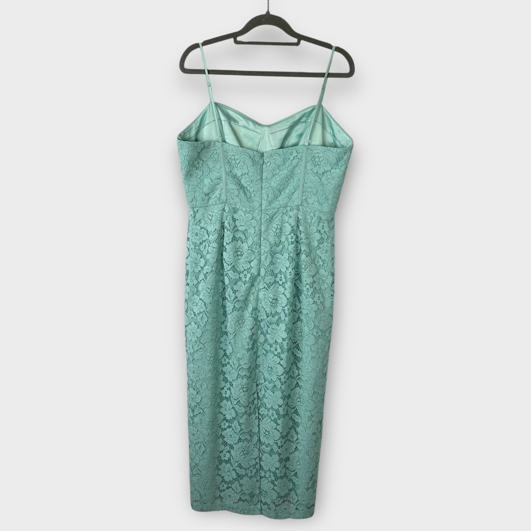 Forever New Gracie Lace Corset Bodycon Dress - 14