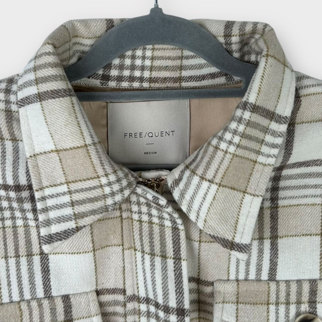 Freequent Ralie Check Jacket - 12 (M)