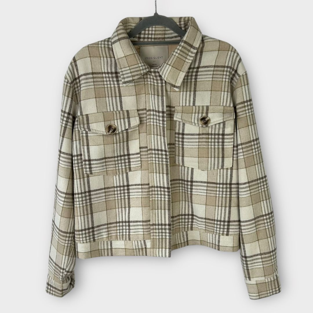 Freequent Ralie Check Jacket - 12 (M)