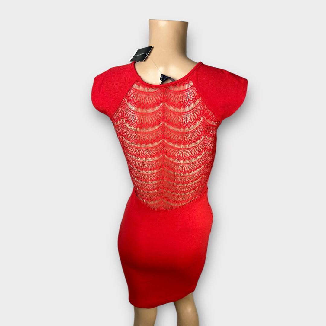 French Connection Dani Lace Jersey Dress - 8/10