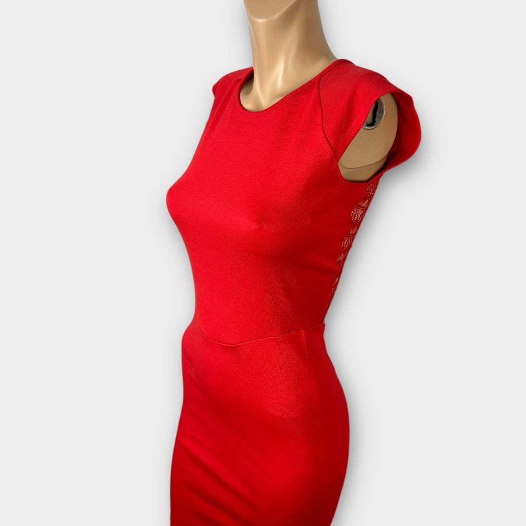 French Connection Dani Lace Jersey Dress - 8/10