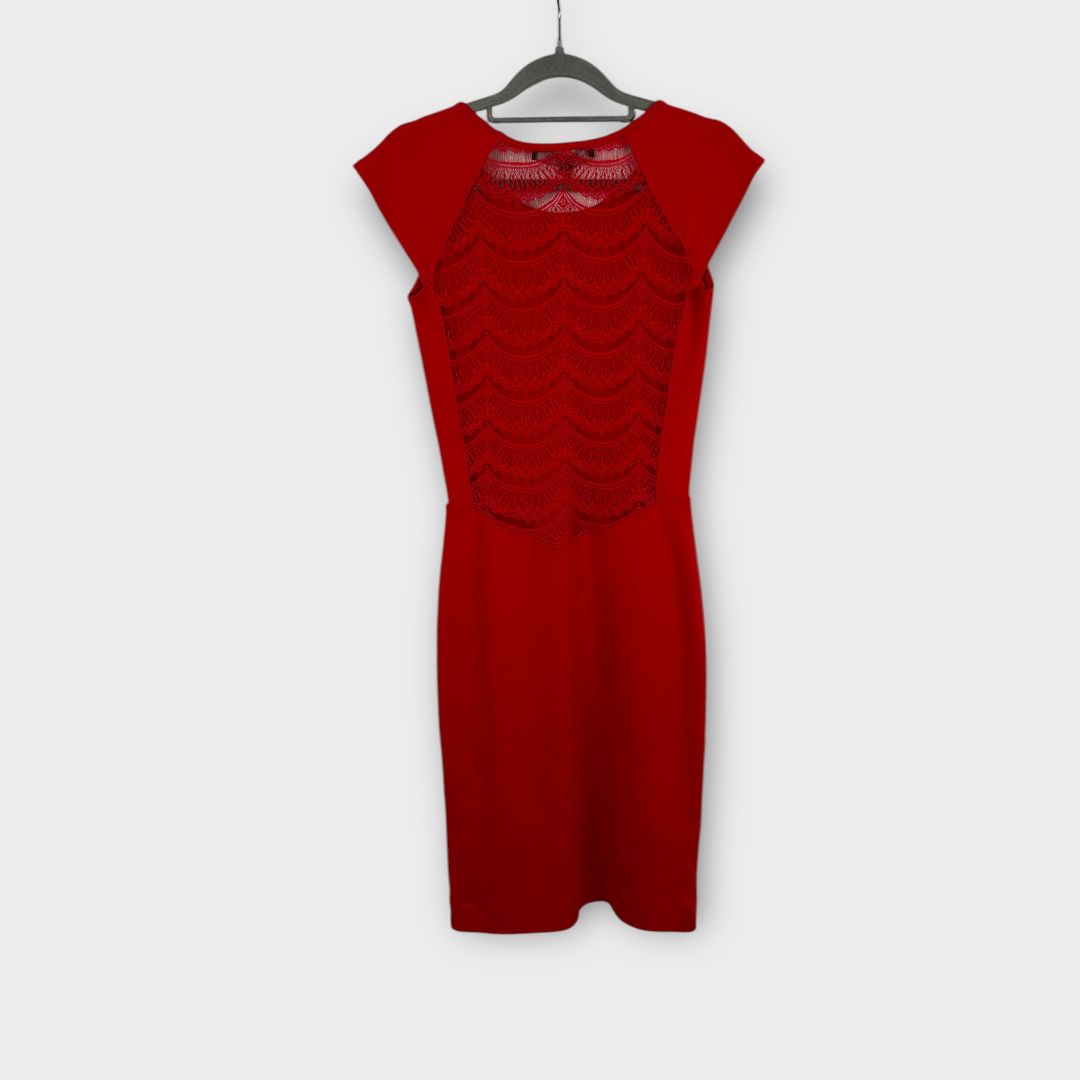 French Connection Dani Lace Jersey Dress - 8/10