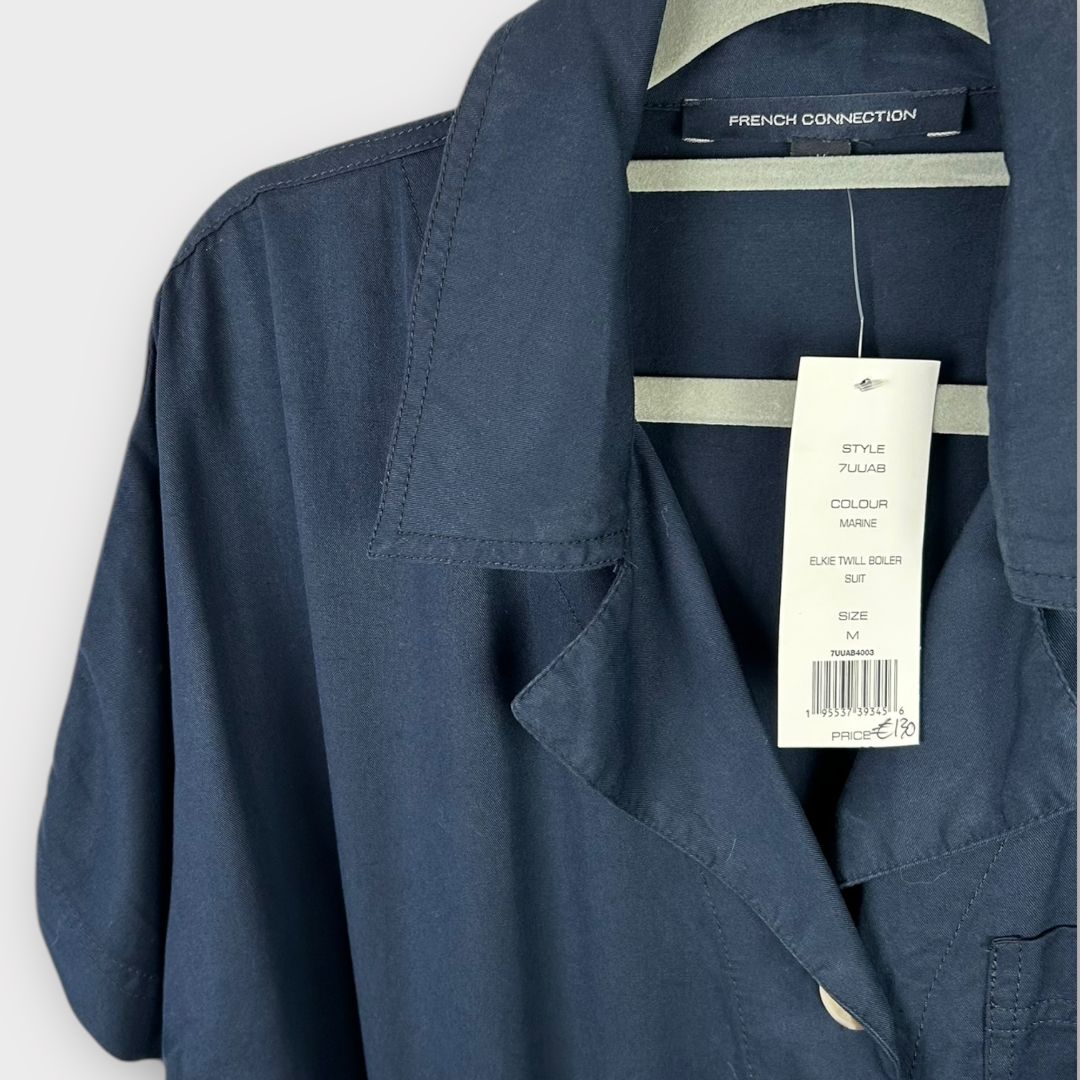 French Connection Elkie Twill Boiler Suit - 10/12 (M)
