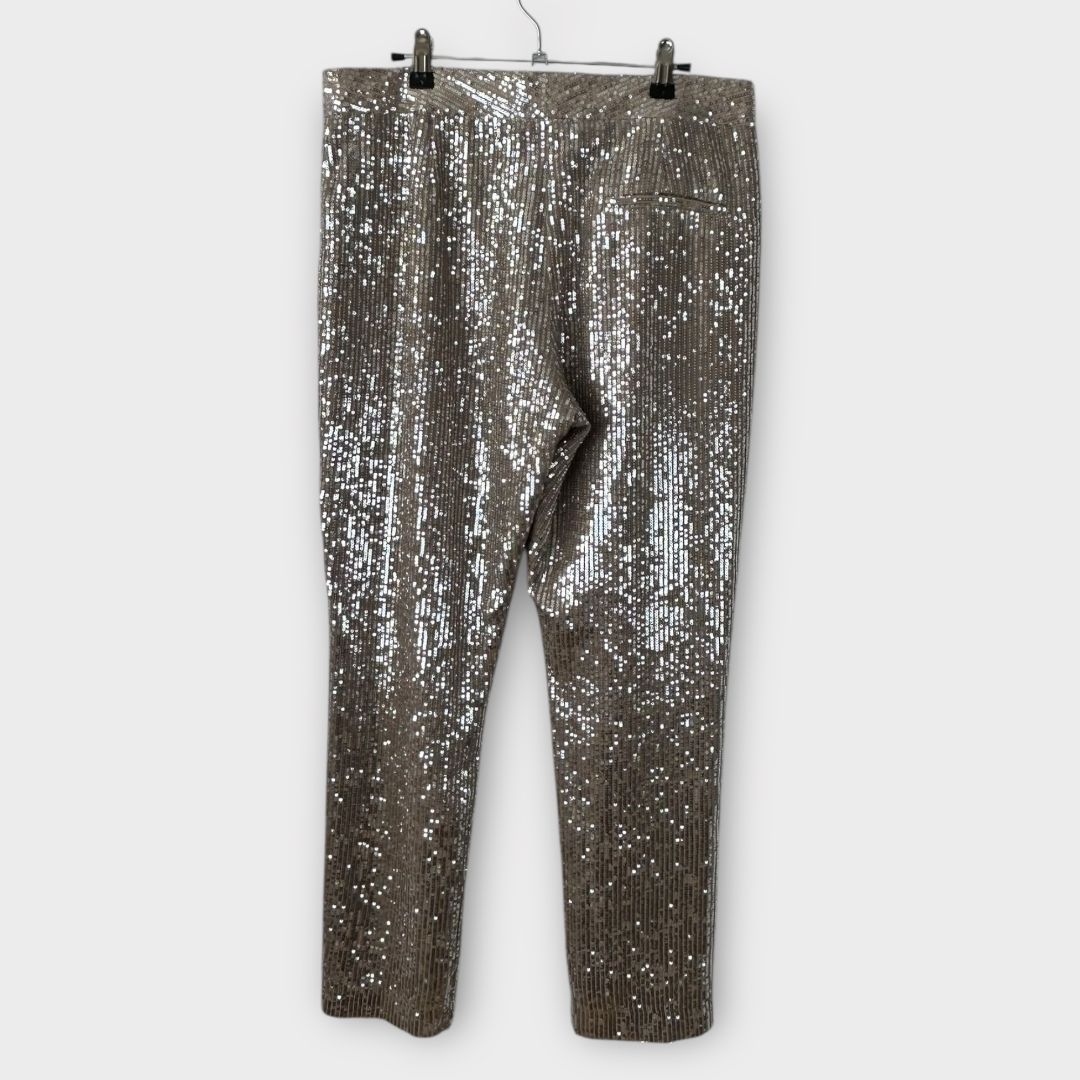 French Connection Sequin Trousers - 12