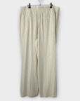 Gallery Linen Blend Pinstripe Trousers - 16