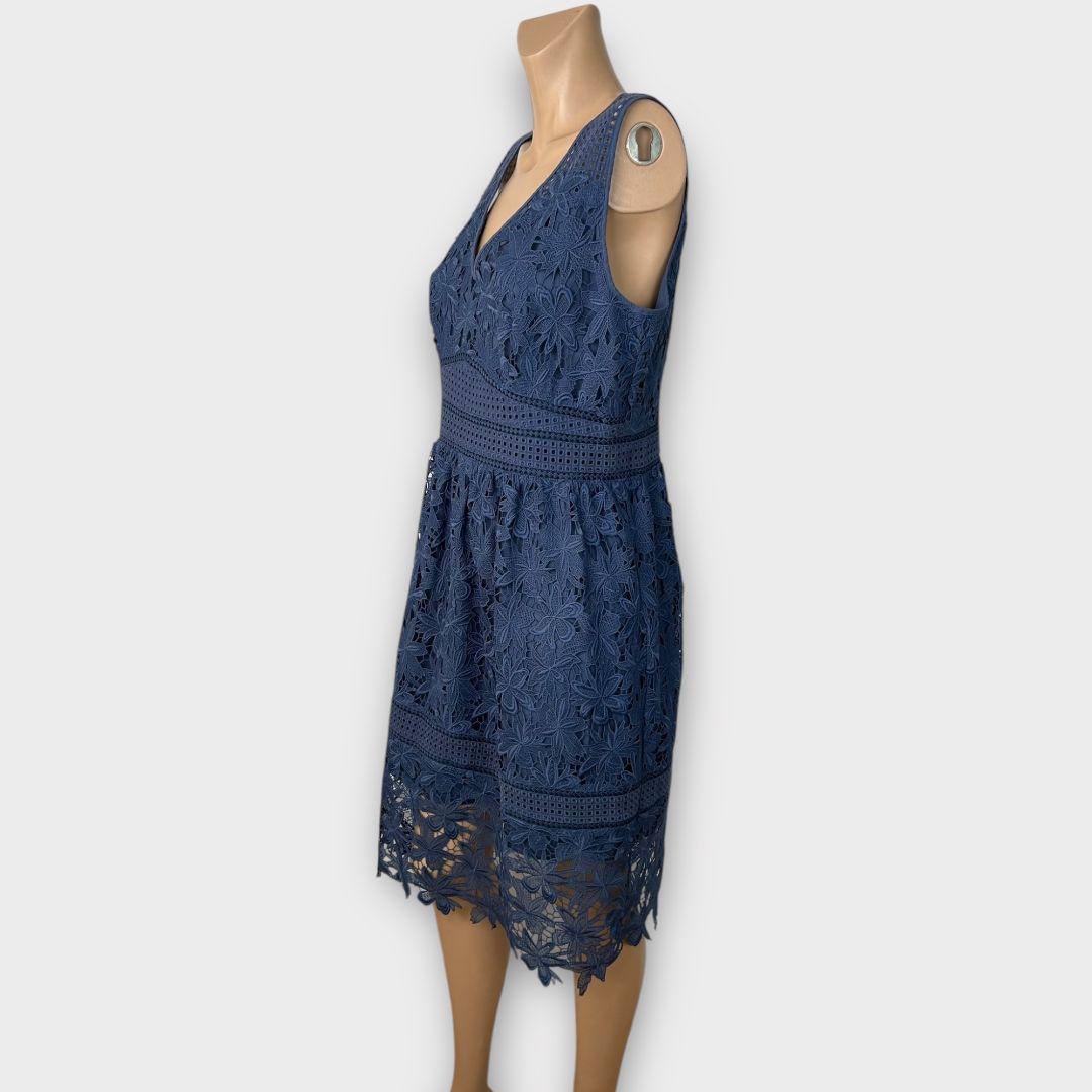 Gerard Darel Floral Lace Dress - 14