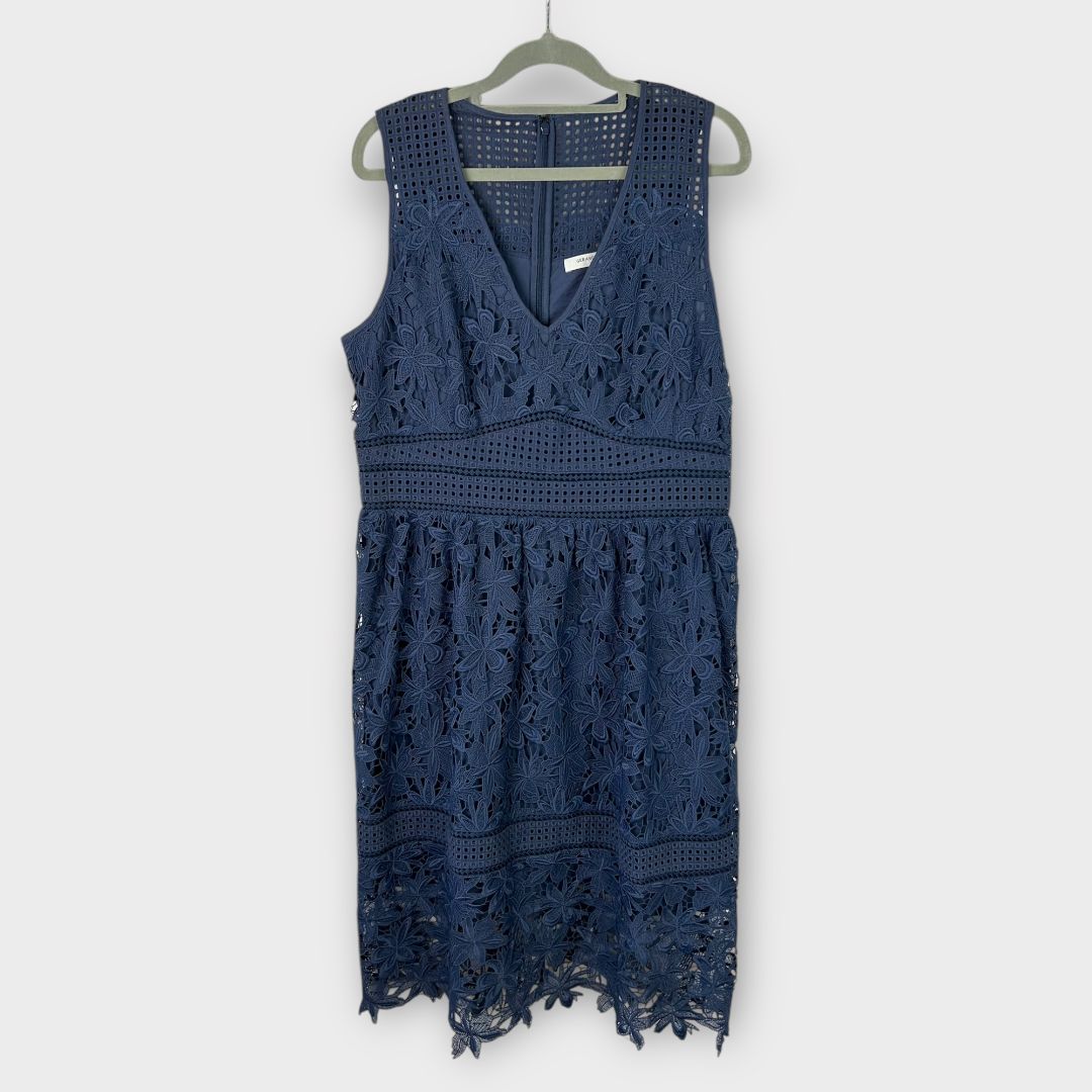 Gerard Darel Floral Lace Dress - 14
