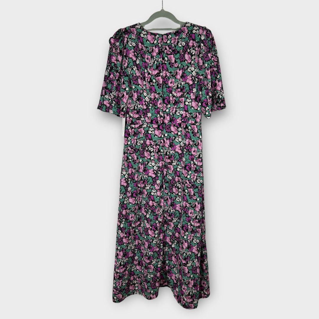 Girl In Mind Floral Midi Dress - 8