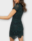 Girl In Mind Lace Mini Dress - 6/8