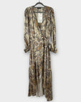 Goa Goa Diana Paisley Wrap Dress - 14/16 (XL)