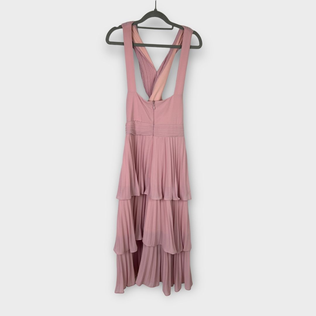 God Diva Tiered Skyfall Midi Dress - 12