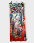 H&M Limited Edition Floral Pleated Skirt - 8