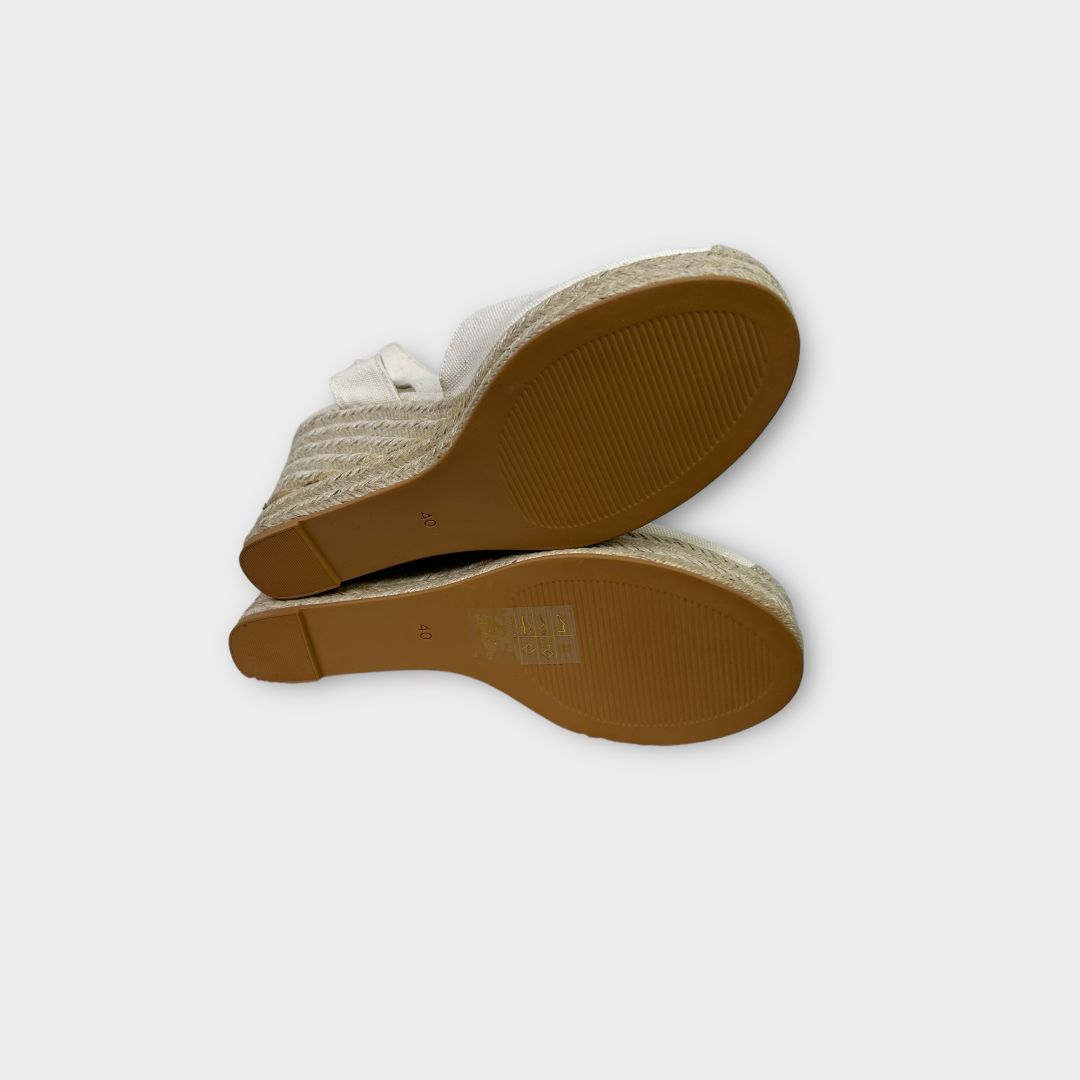 H&amp;M Wedge-Heeled Espadrilles - 6.5/40
