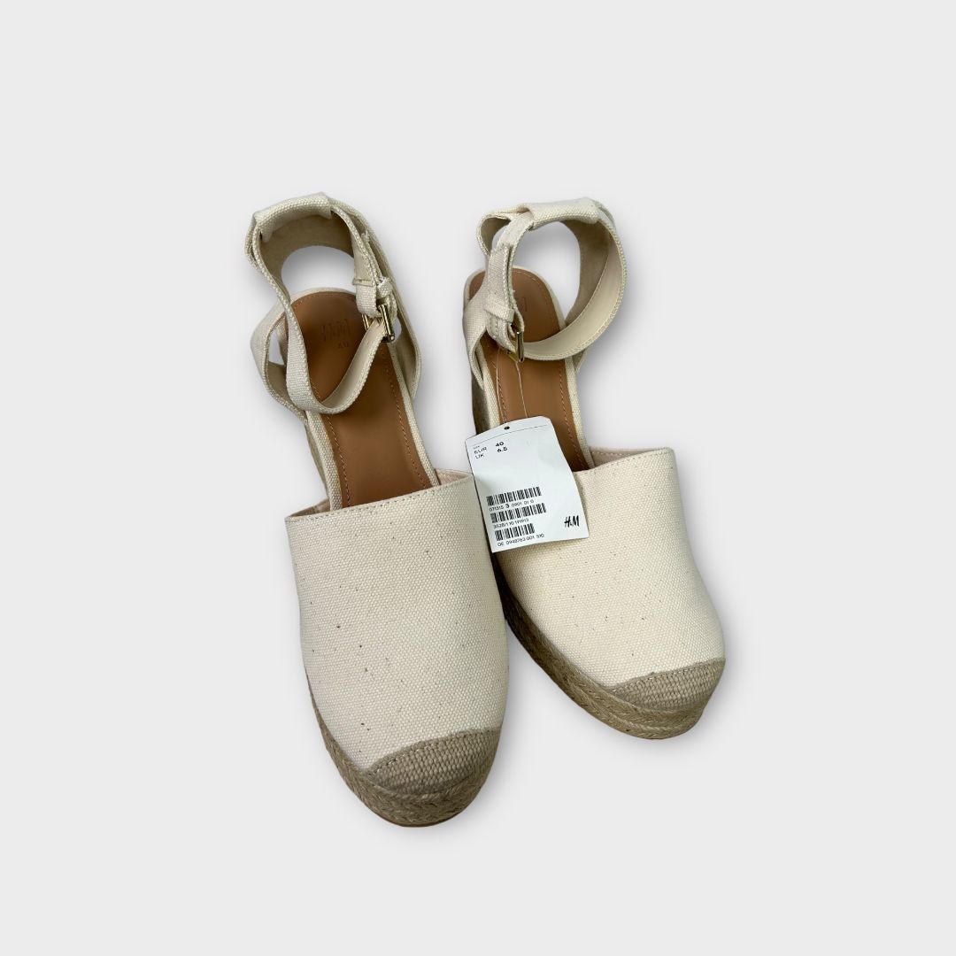 H&amp;M Wedge-Heeled Espadrilles - 6.5/40