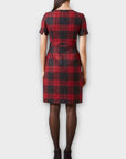 Hobbs Check Wool Elea Dress - 14