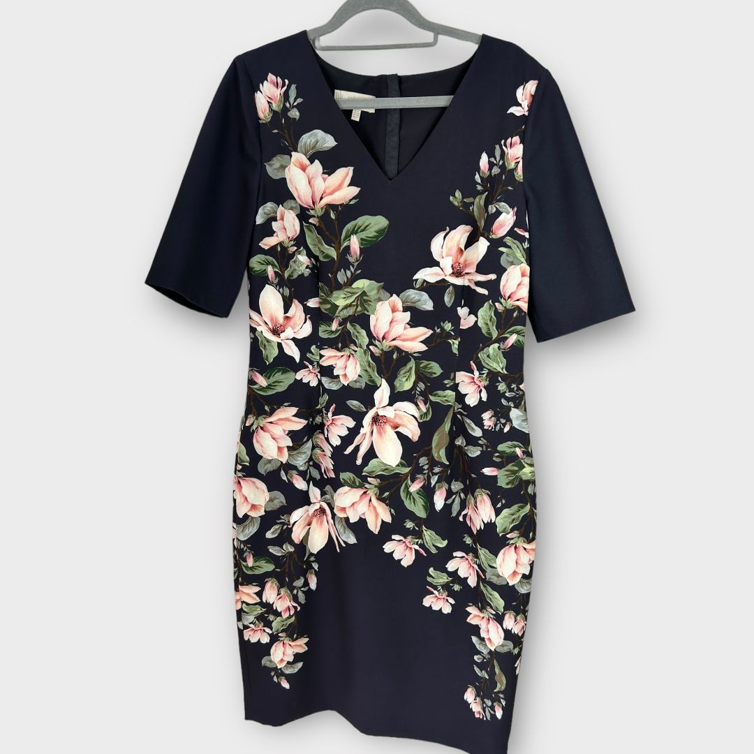 Hobbs Astraea Floral Sheath Dress - 12