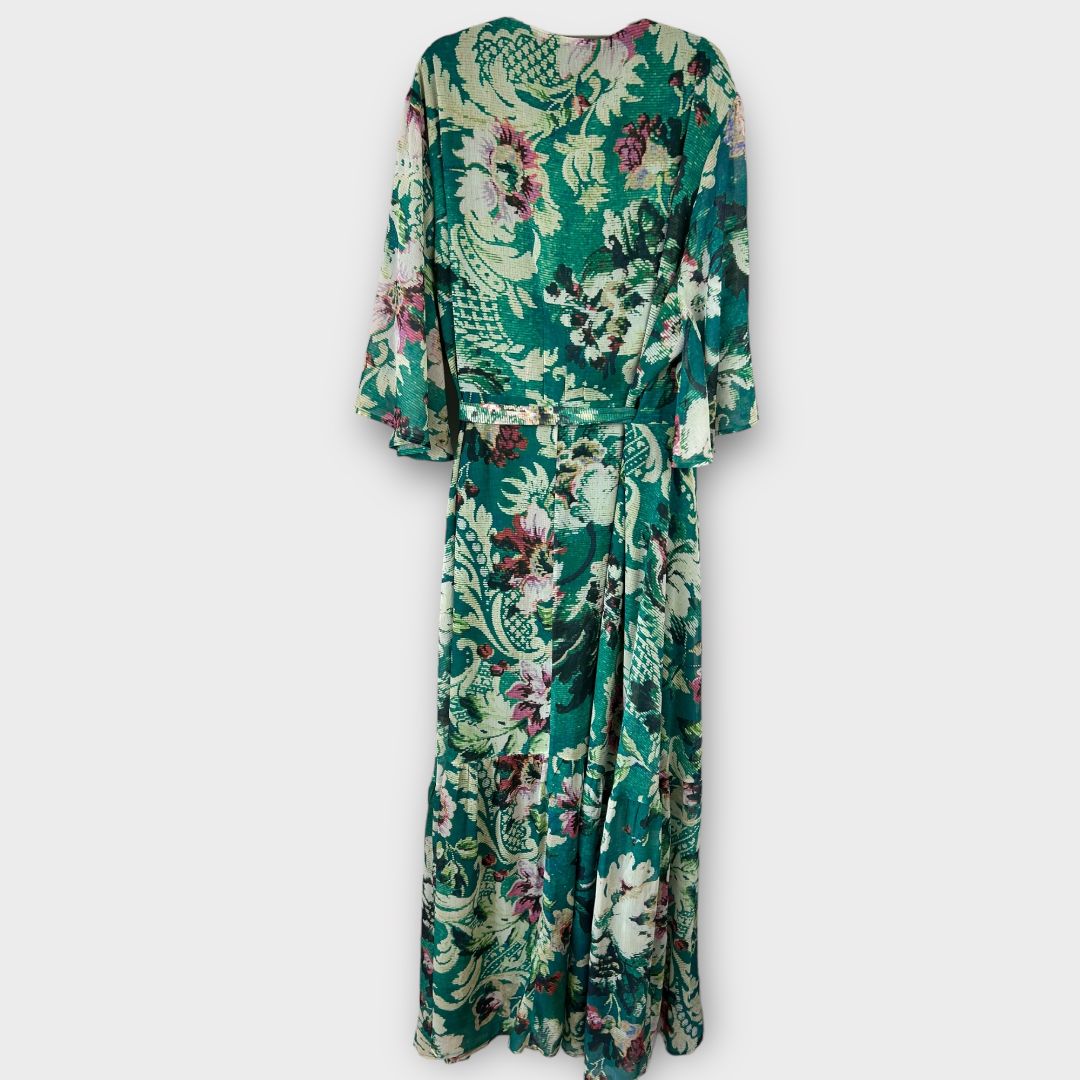 Hope &amp; Ivy Floral Wrap Maxi Dress - 28
