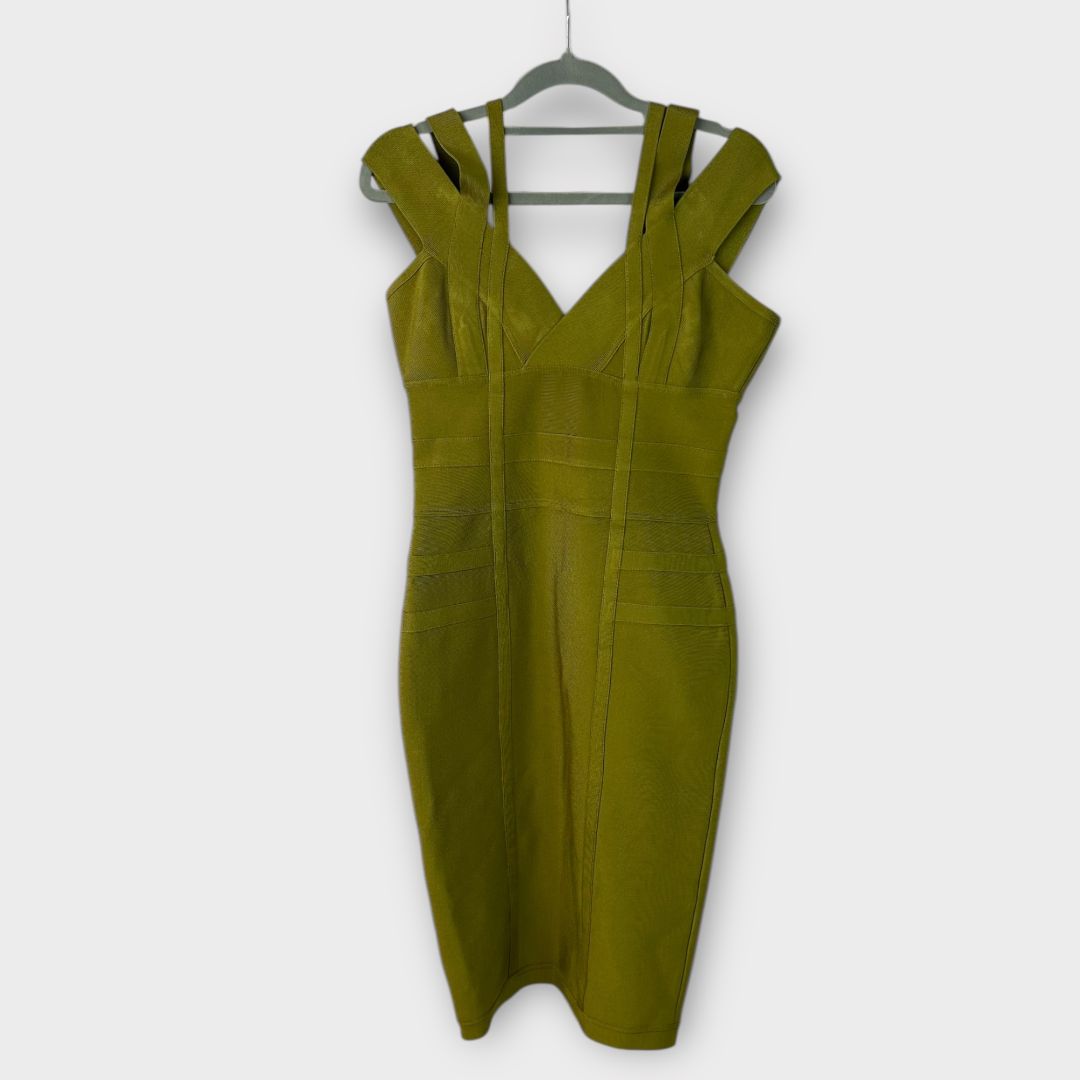 House Of CB Mimi Off Shoulder Bandage Dress - 12 (L)