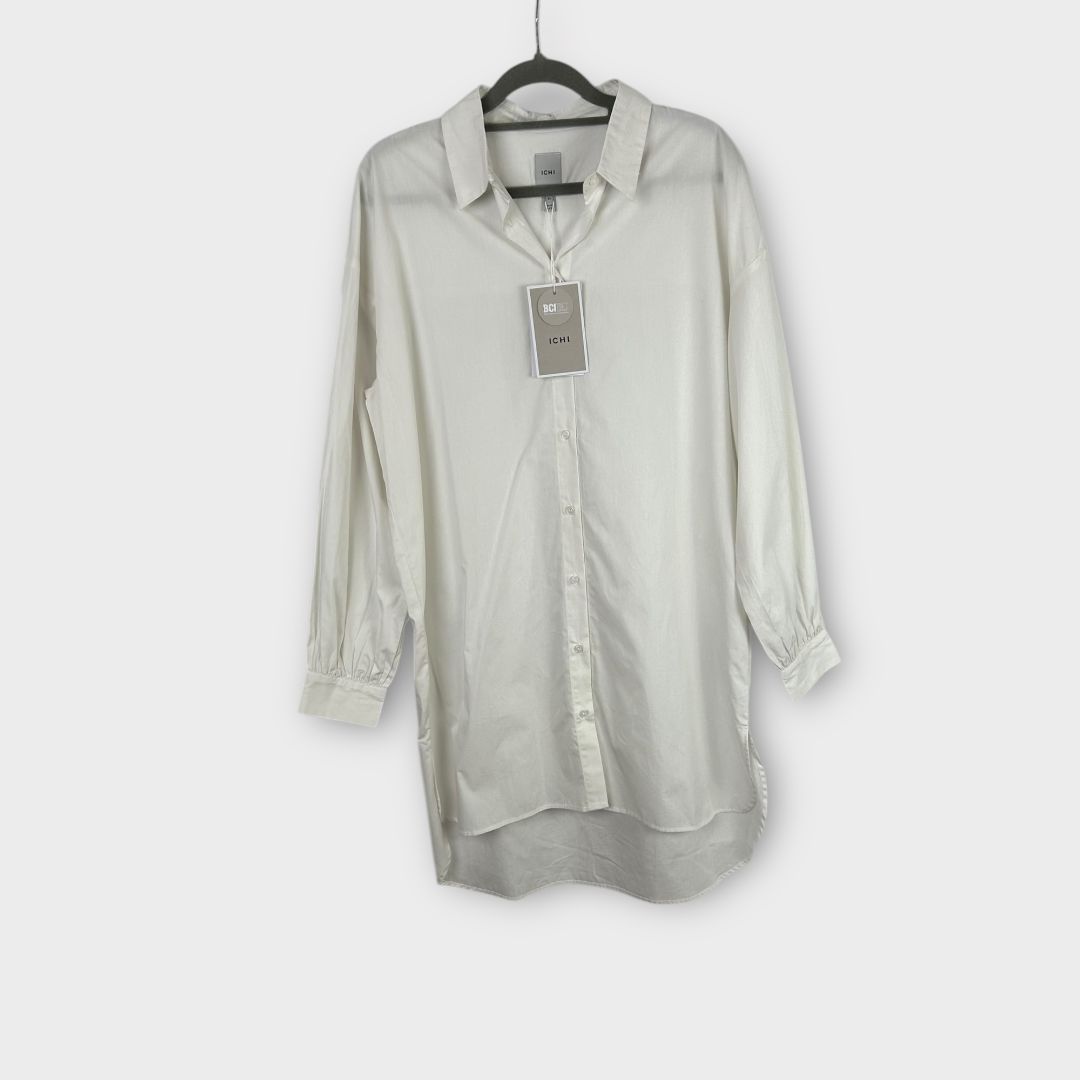 Ichi Long White Shirt - 8