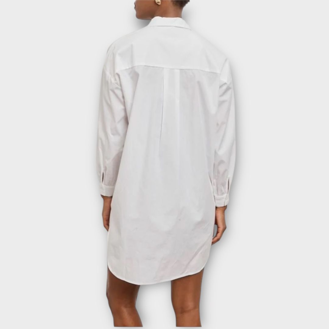 Ichi Long White Shirt - 8