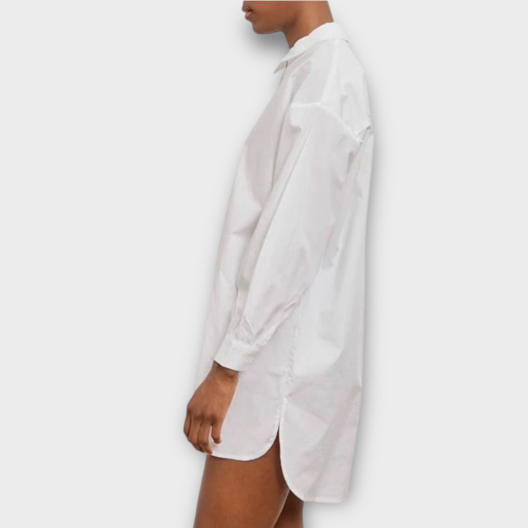 Ichi Long White Shirt - 8