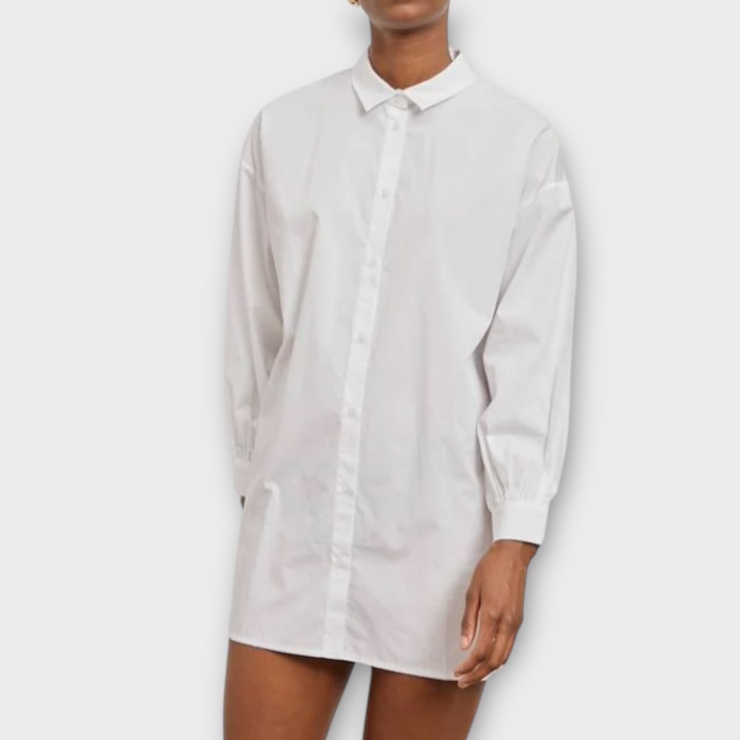 Ichi Long White Shirt - 8