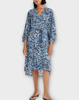 InWear Basira Abstract Midi Wrap Dress - 10