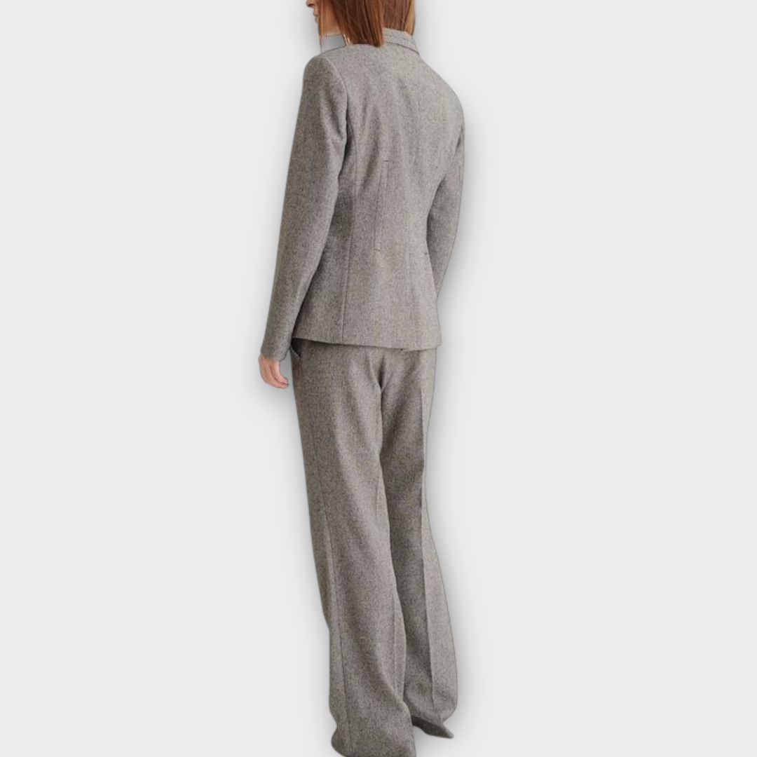 InWear Bootcut Check Trousers - 10