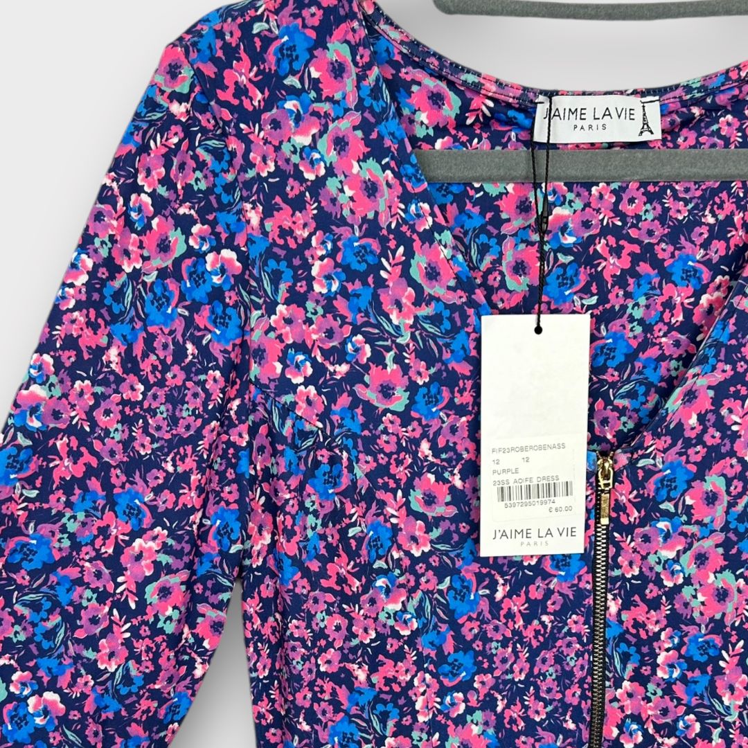 J&#39;aime La Vie Floral Dress - 10/12