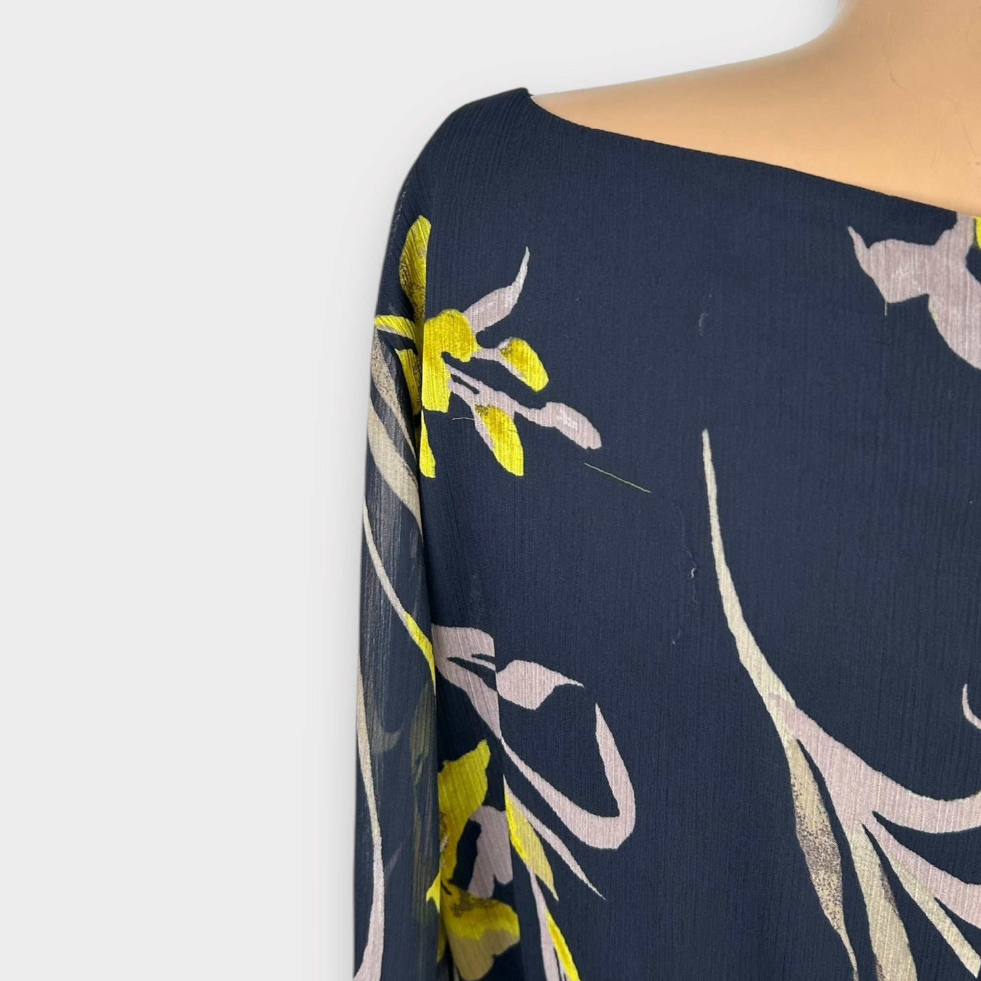 Jacques Vert Floral Dress - 18