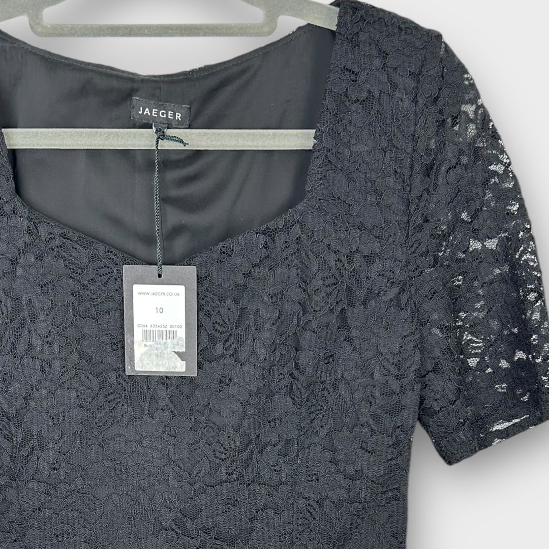 Jaeger Lace Dress - 10