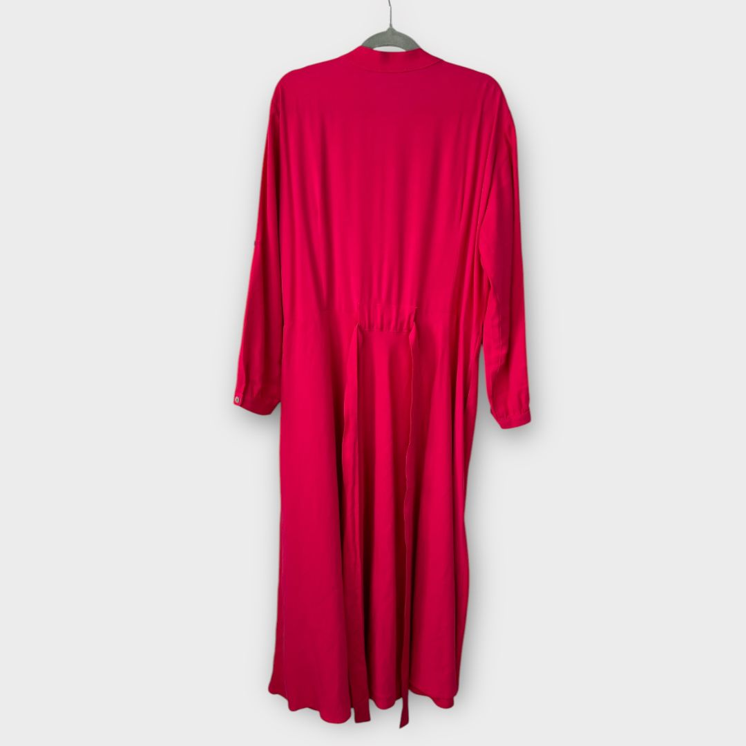James Lakeland Roll Sleeve Midi Dress - 16/18