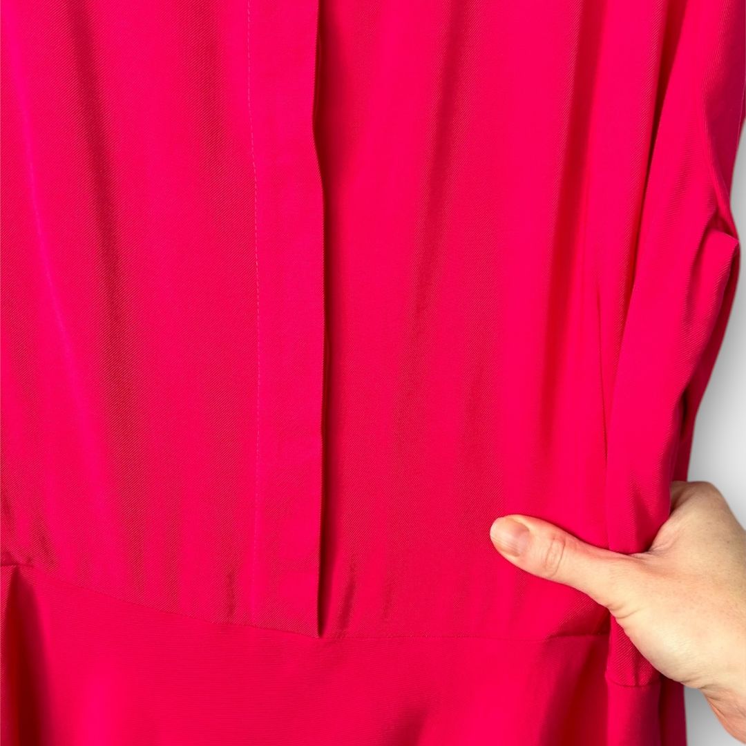 James Lakeland Roll Sleeve Midi Dress - 16/18