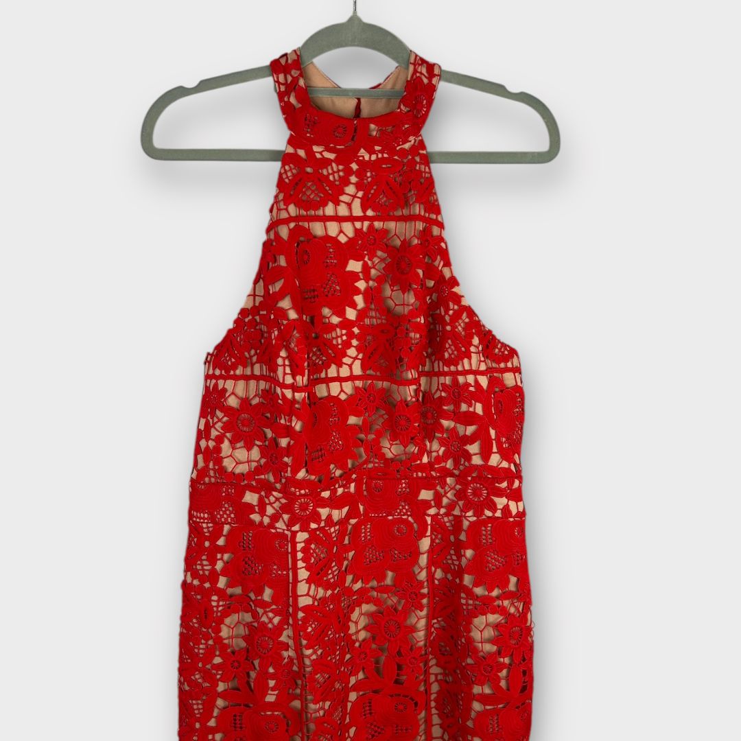 Jarlo Lace Fishtail Dress - 12