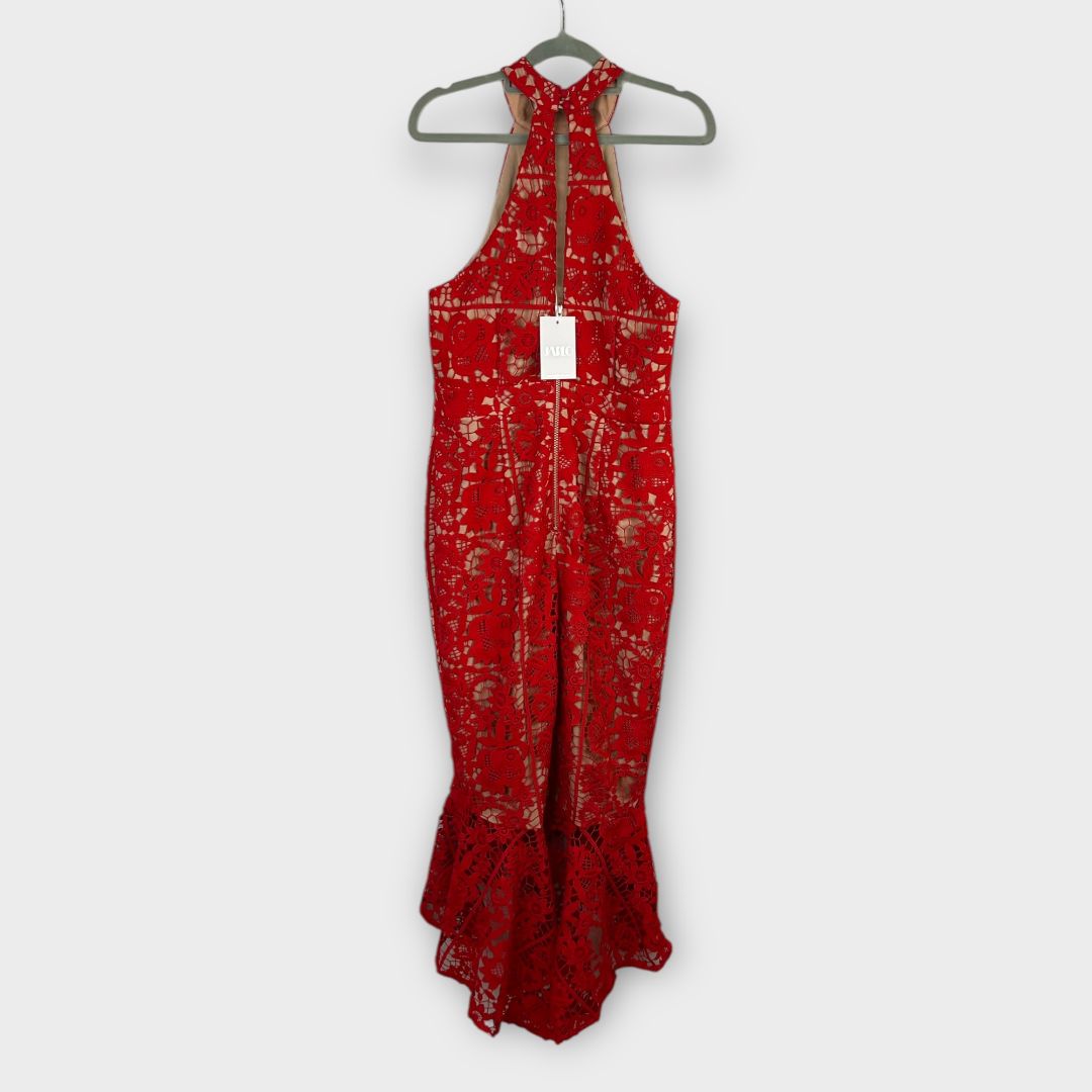Jarlo Lace Fishtail Dress - 12