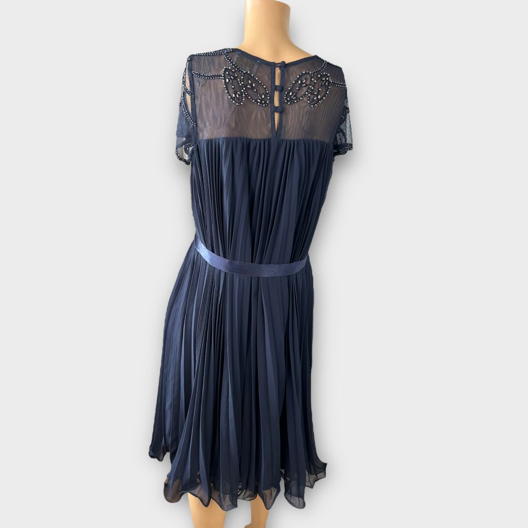 Jenny Packham Pleated Dress - 10