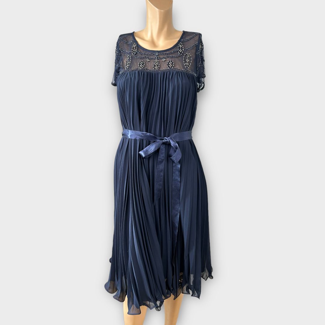 Jenny Packham Pleated Dress - 10