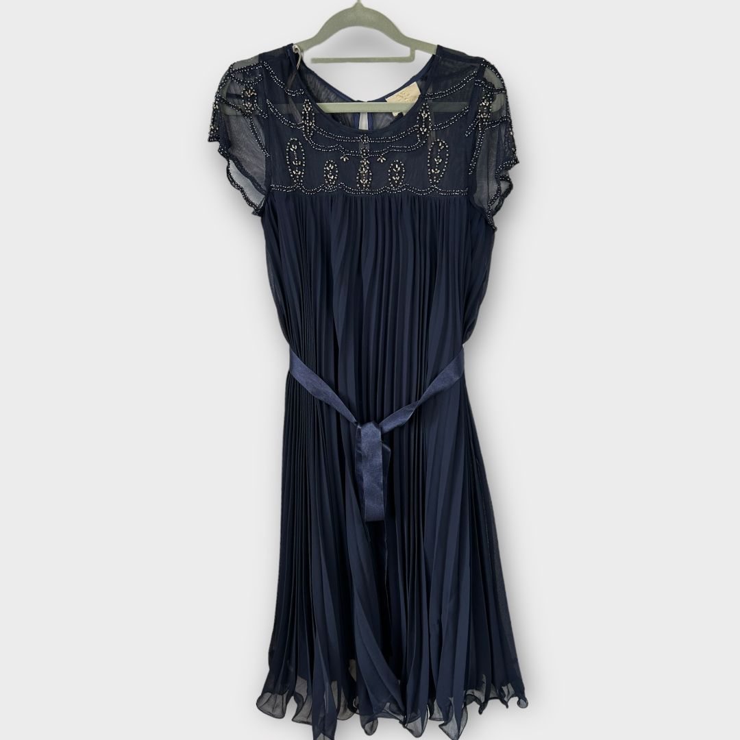 Jenny Packham Pleated Dress - 10