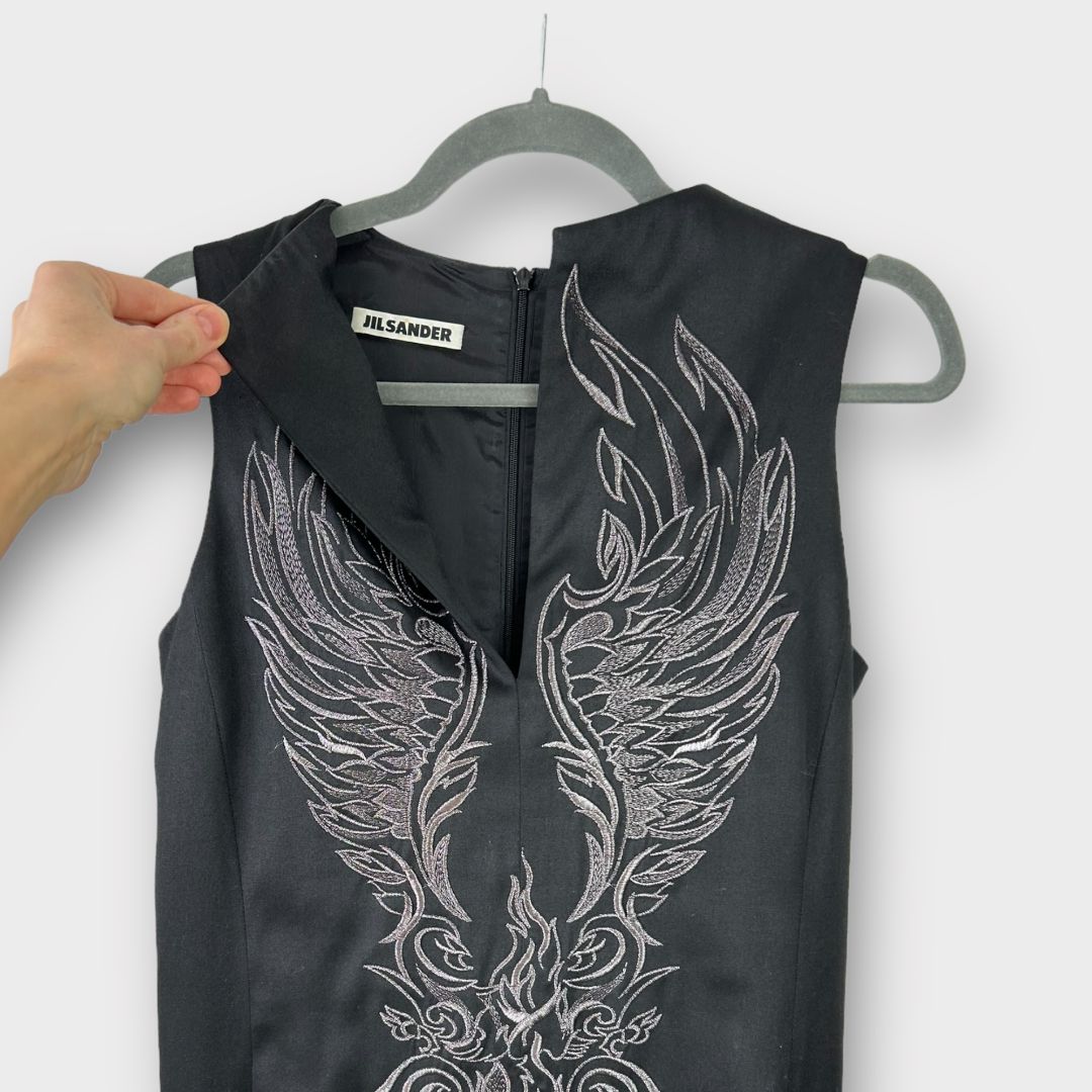 Jil Sander Embroidery Dress - M