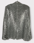 Josefine HJ x NA-KD Oversized Sequin Blazer - 10