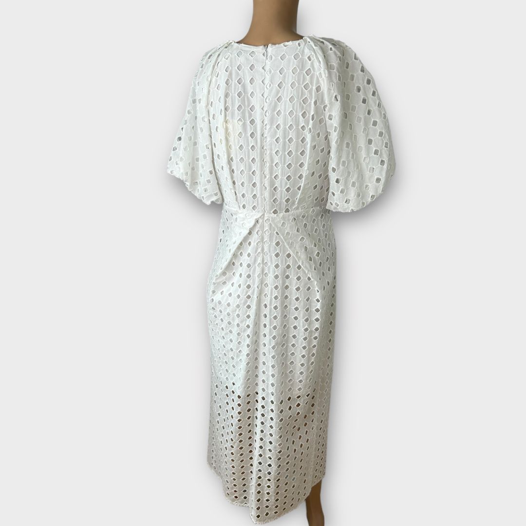 Jovonna London Embroidery Midi Dress - S (10)