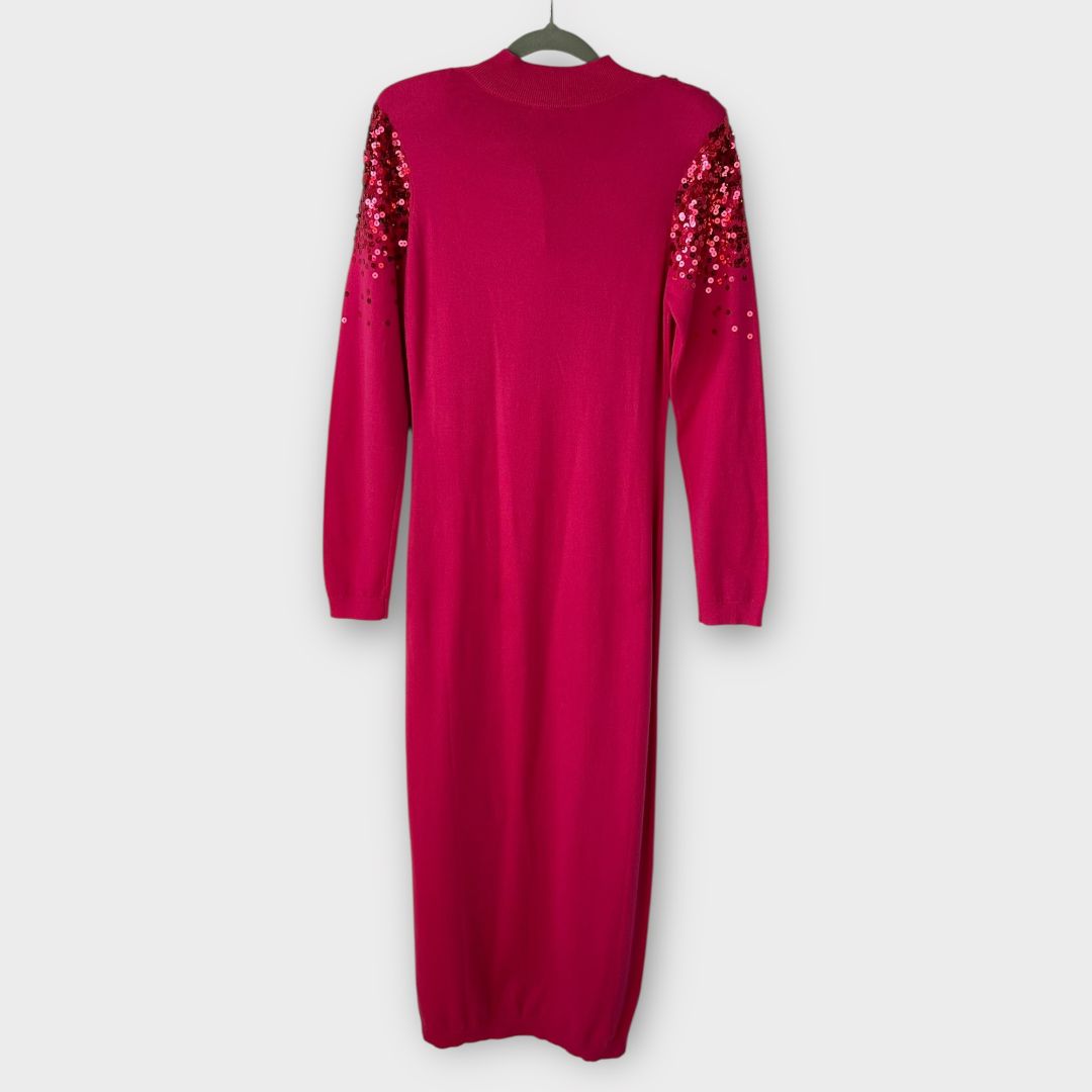 Karen Millen Sequin Knit Pencil Dress - 12/14 (M)