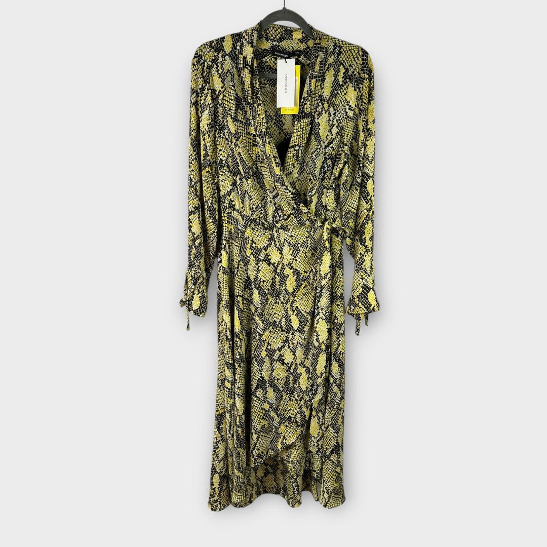 Karen millen snake print dress top