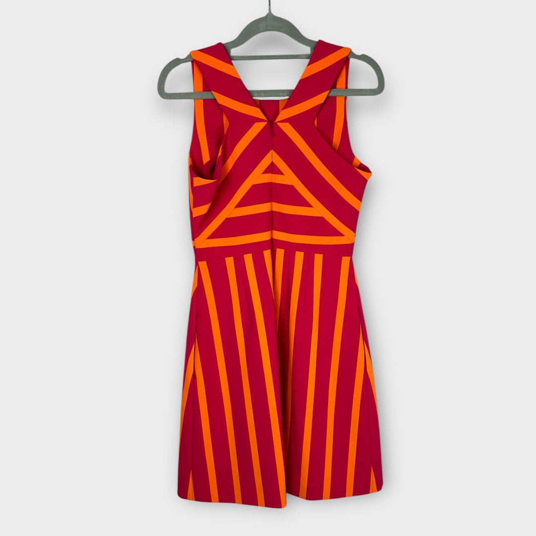 Karen Millen Stripe Dress - 10