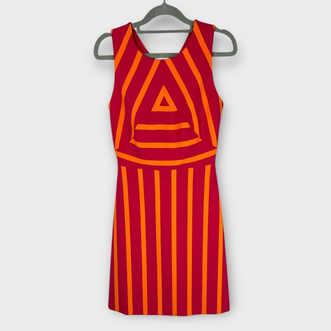 Karen Millen Stripe Dress - 10