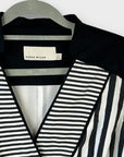 Karen Millen Striped Cotton Blend Dress - 12