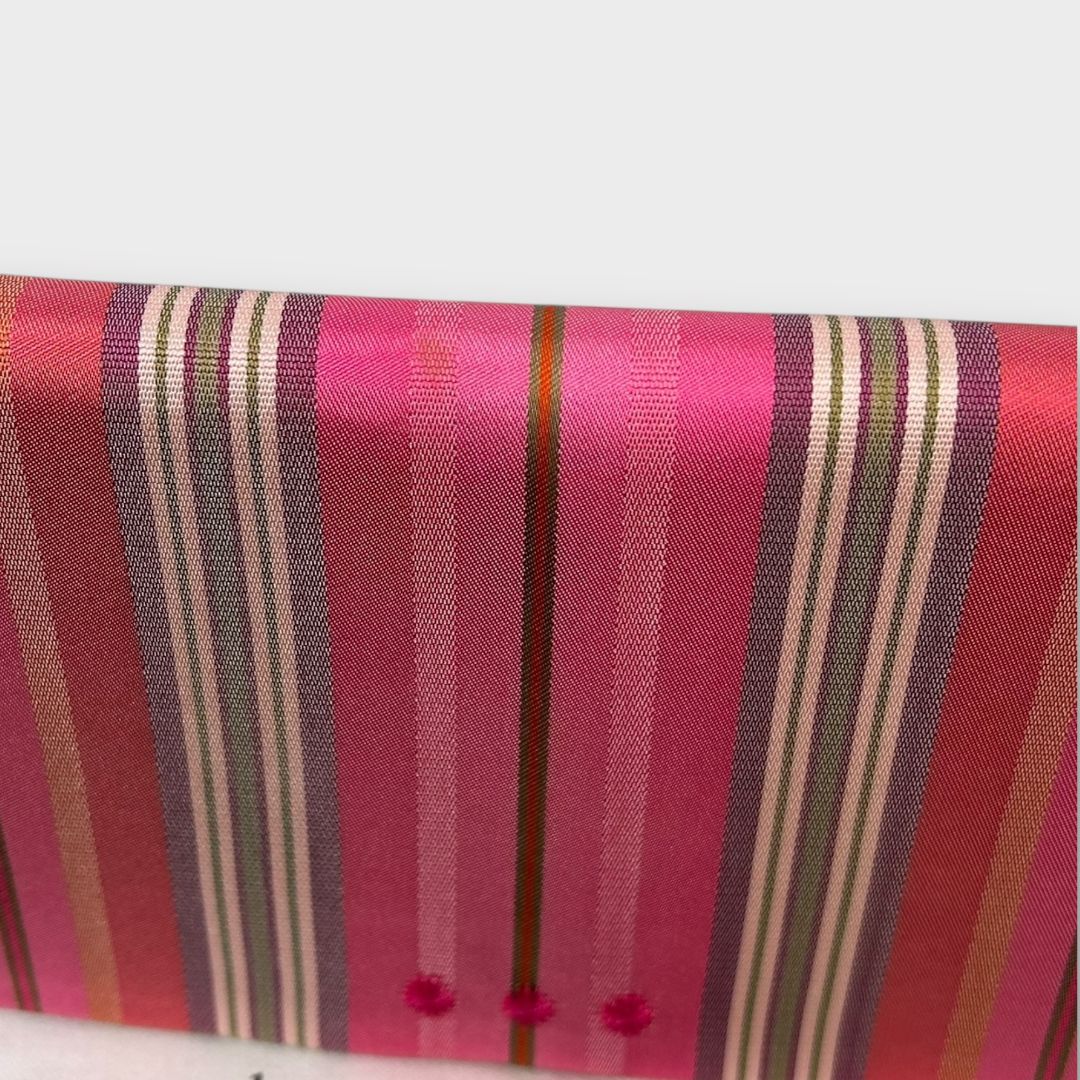 Kate Spade Stripe Satin Vintage Canvas Bag - One Size