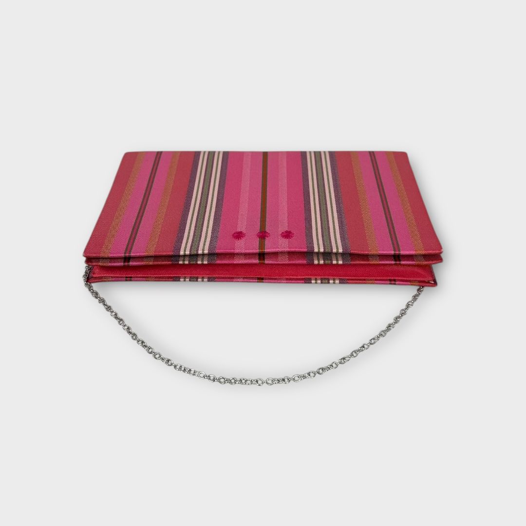 Kate Spade Stripe Satin Vintage Canvas Bag - One Size